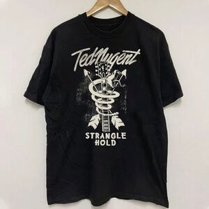 Gildan Black Graphic Tee Vintage Ted Nugent T-Shirt